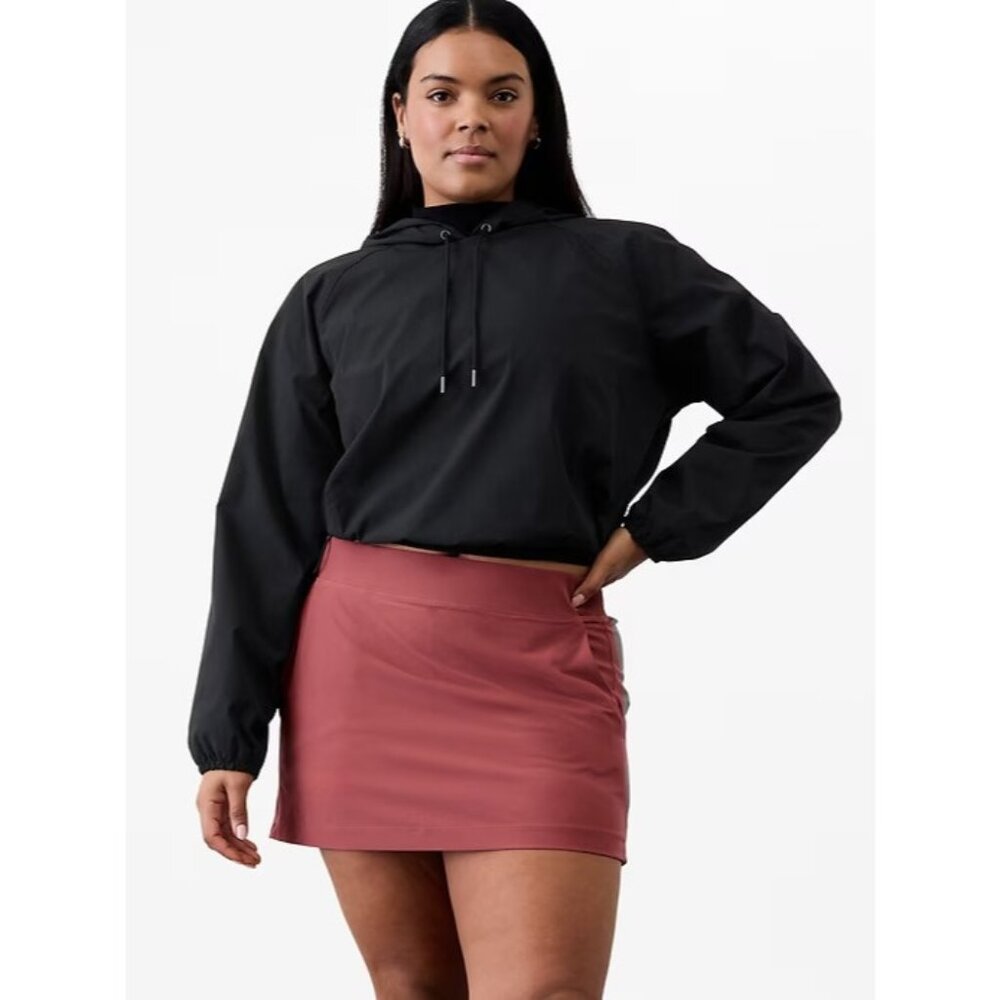 Athleta 10 Brooklyn 13 1/2 Short Red Rock Size 10 Regular Skort